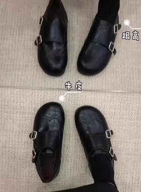 现货送运费险通勤一脚蹬加绒单鞋