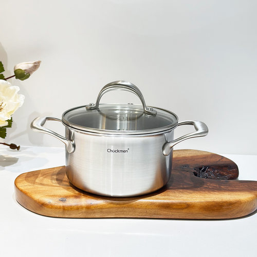chockmen18/10不锈钢奶锅小汤锅