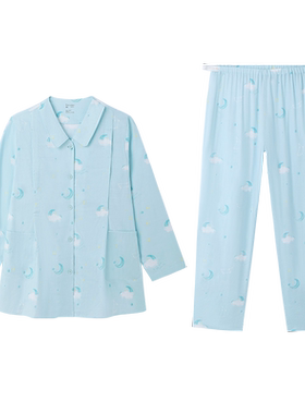 全棉时代纯棉月子服孕妇睡衣哺乳