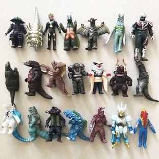 超人奥特小怪兽 赛罗软胶人偶 加拉德隆艾雷王雷德王哥莫拉巴顿