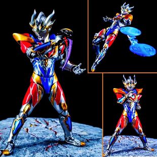 SHF泽塔德尔塔天爪奥特大究极闪耀赛罗手办可动儿童玩具人偶礼物