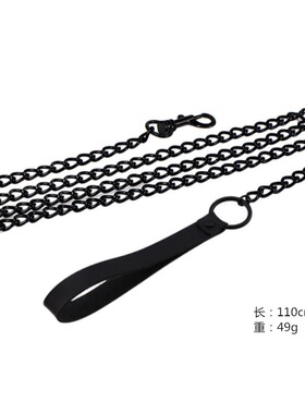 情侣有趣的小玩意狗链女颈圈颈套choker牵引绳男m项圈皮脖子饰品