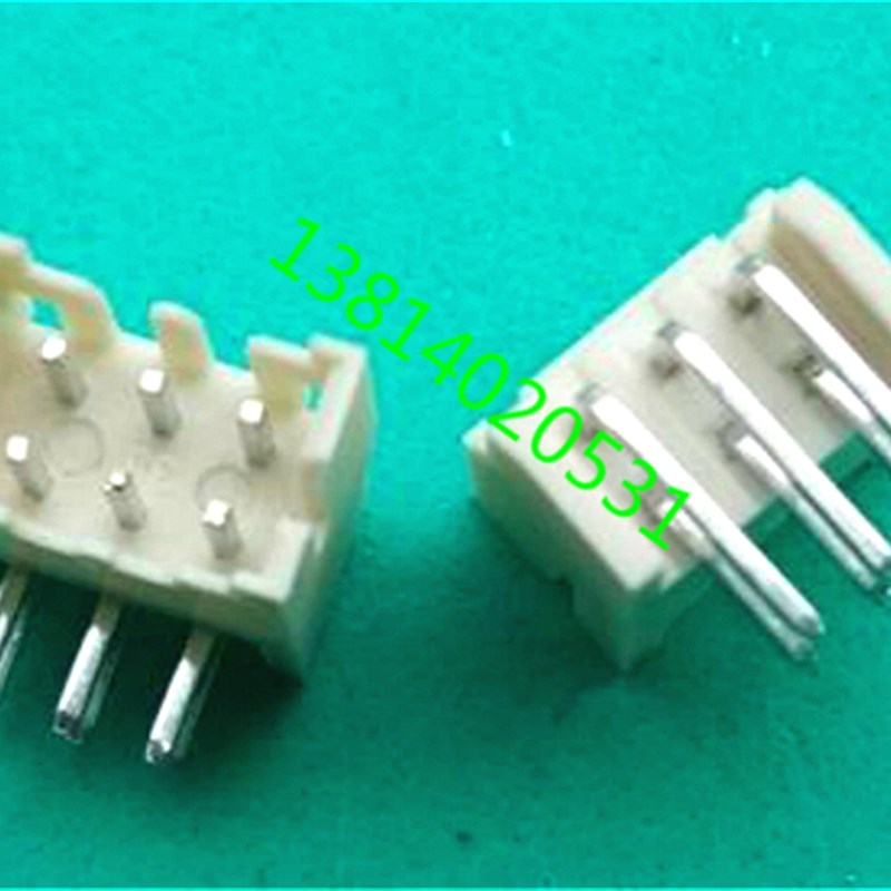 双排PHD- 2*3AW PH2.0mm双排弯针座 PHD-6P接插件连接器90度弯插