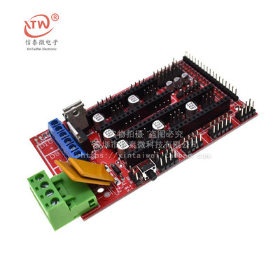 3D印表机 RAMPS 1.4 控制板 printer Control Reprap MendelPrusa
