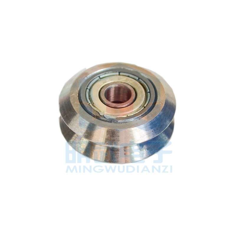 3D打印机配件 塑料滑轮滑轮被动轮培林轮惰轮滑轮 POM 黑色轴承