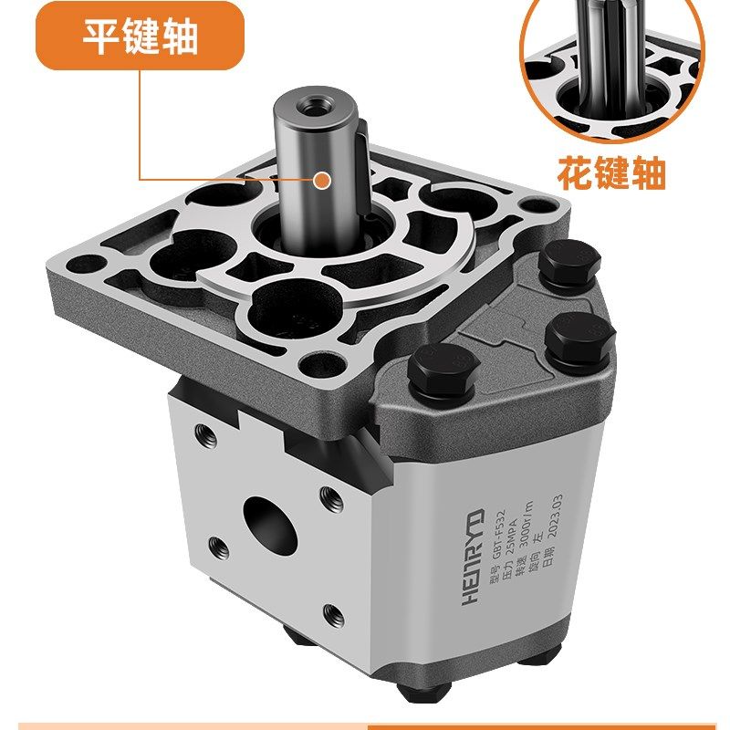 船用液压舵机配件液压齿轮泵总成CBT-F532 CBT-F540 CBT-E550/563