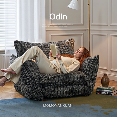 瑟利亚休闲椅意式极简单人沙发