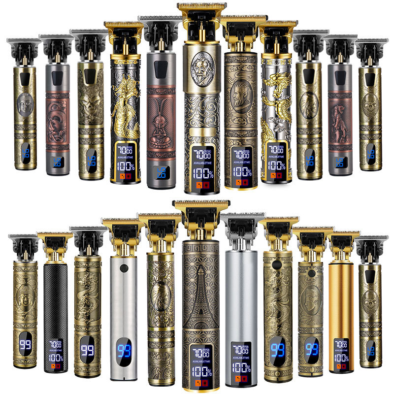 剪发器美发电推子电动理发器电推剪油头雕刻剃头刀光头理发剪