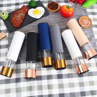 现货日式 跨境食物研磨器电动研磨器家用不锈钢创意款 陶瓷研磨器