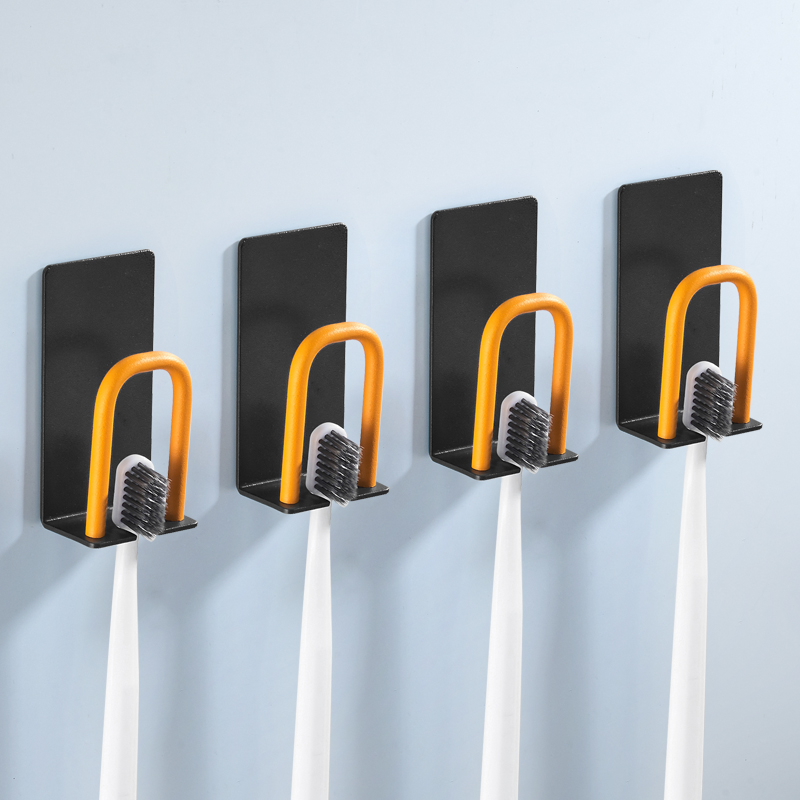 浴室牙膏牙刷置物架壁挂式免打孔