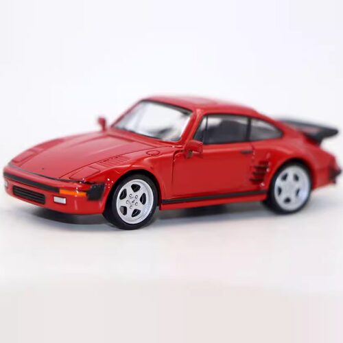 Para 1 64 合金车 Ruf BTR 1986 保时捷911 如虎跑车模型玩具摆件