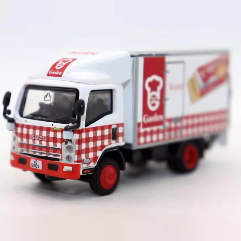 TINY微影 1/76 ISUZU N 铃木五十铃Gardon嘉顿货车厢式运输车模型