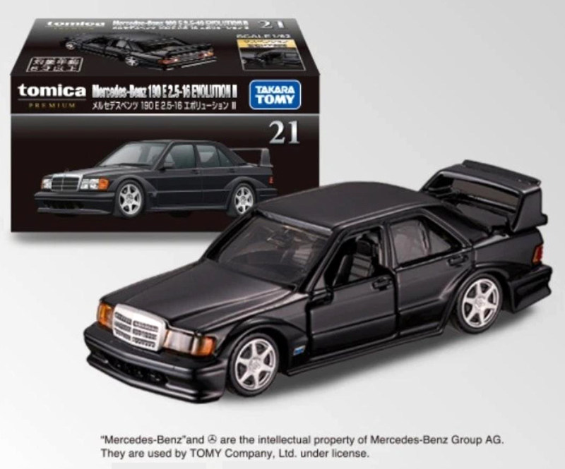 Tomica Premium #21多美卡 奔驰190 E 2.5-16 EVOLUTION II 模型图片
