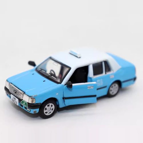 1/64丰田皇冠香港的士模型玩具