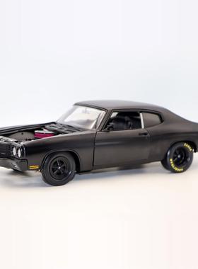 ACME 1 18合金车1970 Chevelle SS雪佛兰肌肉车美国汽车玩具模型