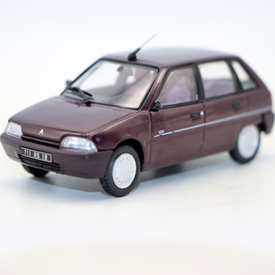 Norev 1/43 合金车 Citroen AX雪铁龙富康AX汽车模型法系老车摆件