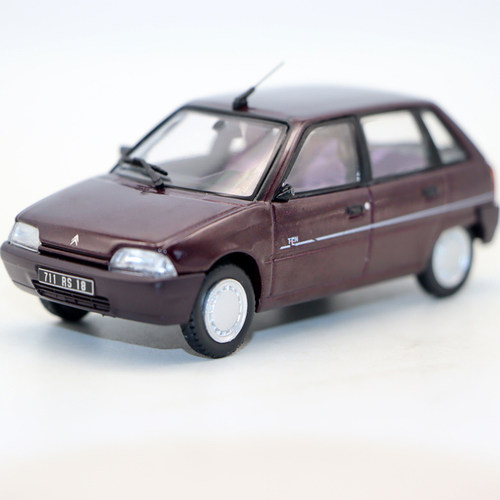 Norev 1/43 合金车 Citroen AX雪铁龙富康AX汽车模型法系老车摆件
