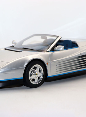 GT树脂手办车1/12  Testarossa 特斯塔罗萨 敞篷跑车模型摆件礼品