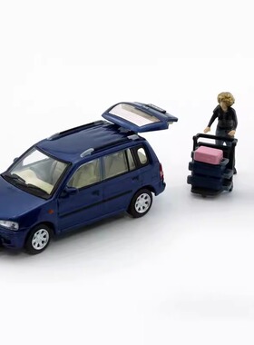 BM合金车1 64 Mazda万事得马自达Demio MPV汽车模型 中港澳限量款