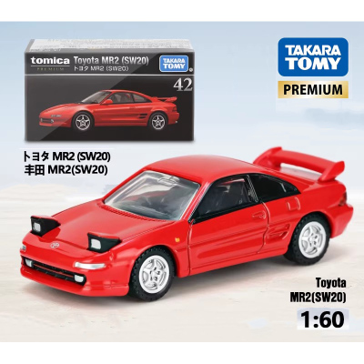 TOMY Premium 多美卡黑盒TP42丰田MR2 SW20 跑车模型中古玩具汽车