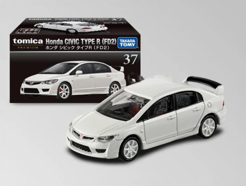 Tomica Premium多美卡黑盒TP37 本田CIVIC TYPE-R (FD2) 汽车模型