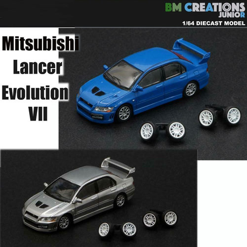 bm合金车1/64三菱汽车模型