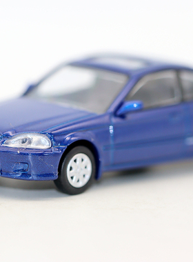 Para 合金1 64 1999本田Civic Si EM1思域跑车模型中古车玩具摆件