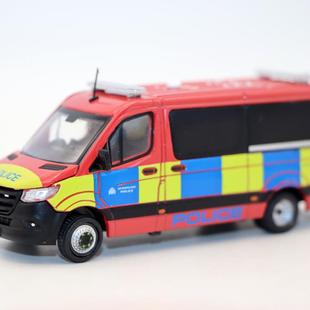 ERA 1/64奔驰Sprinter UK Police英国警车模型合金车玩具摆件收藏