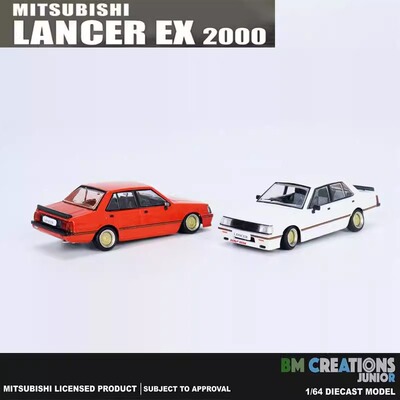 BMC合金车1 64 Lancer EX2000 Turbo 三菱蓝瑟汽车模型附改装配件