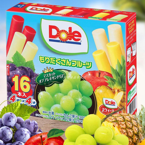乐天水果冰淇淋棒冰含dole果汁