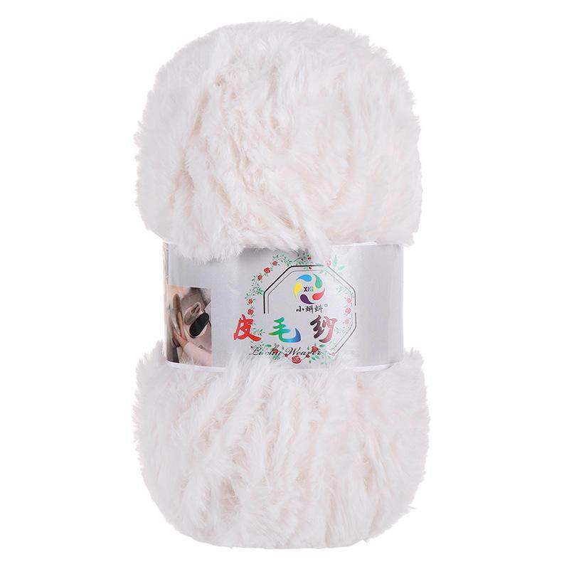 仿貂绒毛线编织羽毛纱围巾帽子皮毛纱钩织玩偶皮草线裘皮100g爆款,居家布艺,线,淘宝优惠券,粉丝福利购,淘宝优惠卷