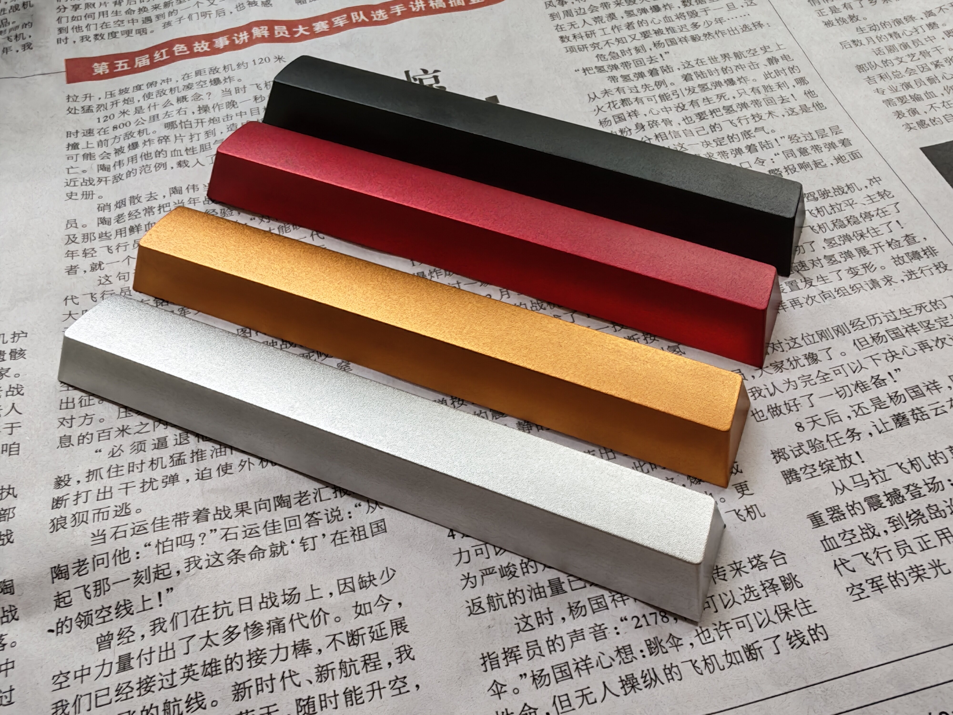 铝合金金属键帽cnc磨砂氧化无刻印原厂高度R1R2R3 R4可雕刻可定制图片
