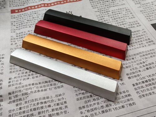 铝合金金属键帽cnc磨砂氧化无刻印原厂高度R1R2R3 R4可雕刻可定制