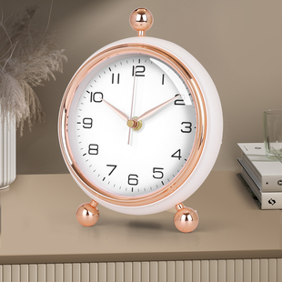 石英钟表台式客厅摆钟家用时尚大号坐钟摆放桌面台钟座钟时钟摆件