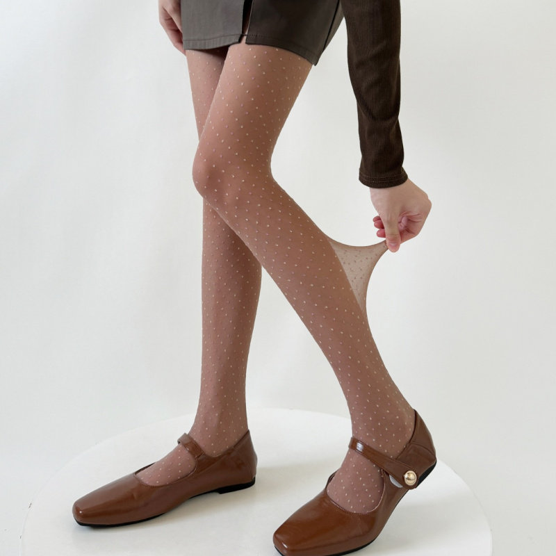 春秋新品性感菱格夏季薄款彩点撞色显瘦提花丝袜灰色粉点打底袜子,女士内衣/男士内衣/家居服,连裤袜/打底袜,淘宝优惠券,粉丝福利购,淘宝优惠卷