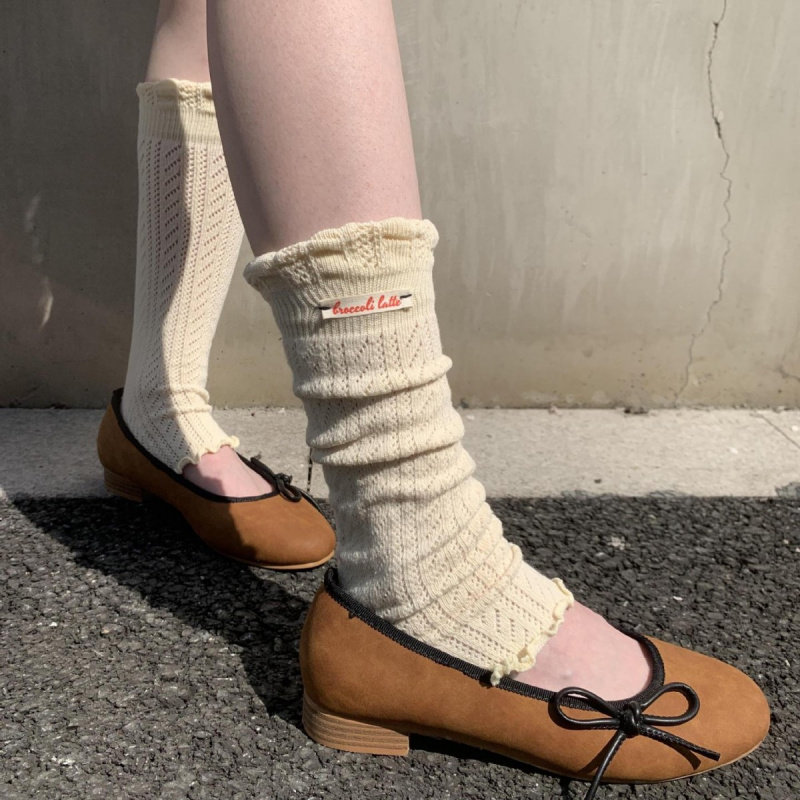 芭蕾风踩脚长筒袜套女及膝袜防晒透气堆堆袜韩国袜子空调护腿女袜,女士内衣/男士内衣/家居服,短袜,淘宝优惠券,粉丝福利购,淘宝优惠卷