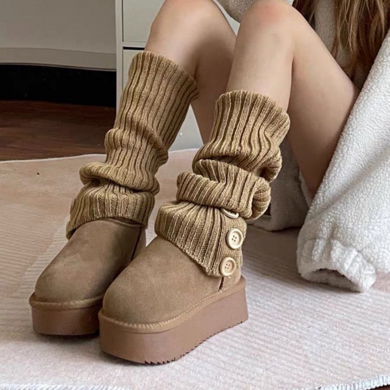 袜套针织拉德秋冬保暖辣妹堆堆袜纽扣,居家布艺,纽扣,淘宝优惠券,粉丝福利购,淘宝优惠卷