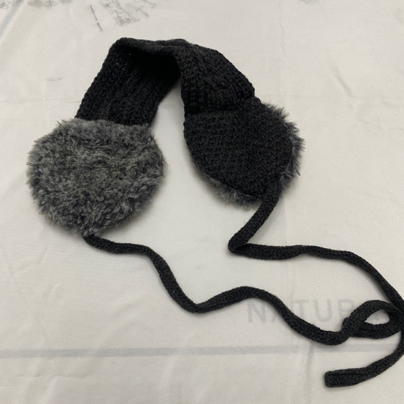 现货孤品福利韩国东大门秋冬保暖针织耳帽护耳套防寒骑行网红