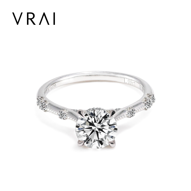 VRAI芮爱邂逅惊喜圆钻婚戒结婚