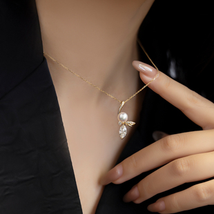 橙花马眼akoya珍珠钻石戒指项链耳钉 Kyllonen联名 VRAI芮爱