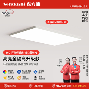 进口普瑞 原装 匠心光 旗舰薄美学客厅灯肤感直角全面屏 森大师