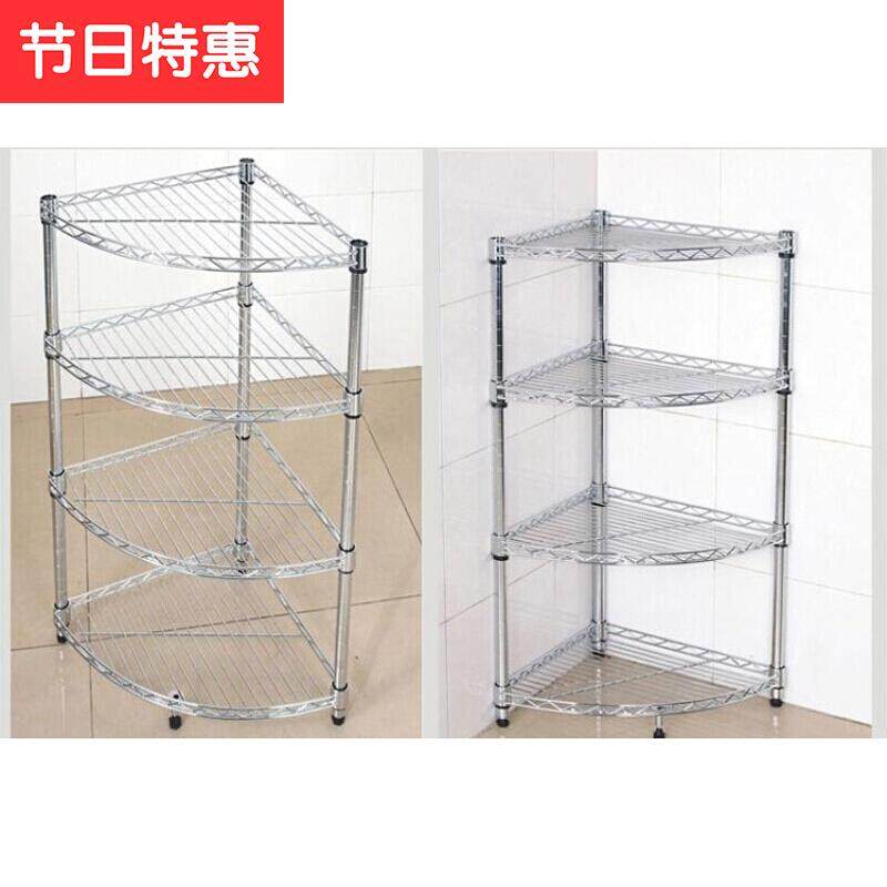 可调墙角架扇形置物架角形厨房i转角架多2层收纳不锈钢层架落地式|ruв категории кухня/посуда, кухонный Гаджет/кухня хранения, кухня хранения шельфа/кухня стойка, кухня стойка/угловой стойка - от Buy2taobao.com для оказания профессиональной услуги покупки агента Taobao