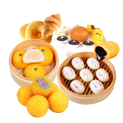 阿诺早餐包子黑米糕发糕