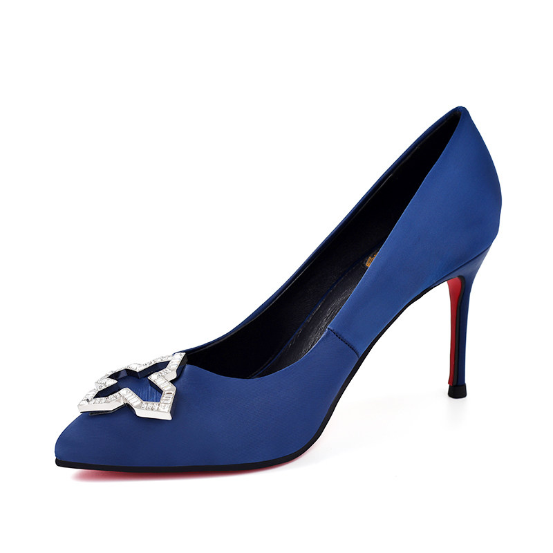 尖头浅口性感时尚高跟鞋