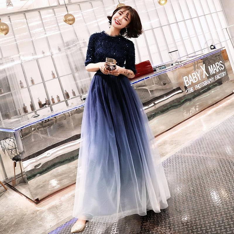 Chorus costume Evening dress temperament Sequins have more cash than can be accounted for adult longuette grace Host Command clothingin the Women's clothing/Boutique , Wedding/Cheongsam/Formal dress , Formal dress/Evening  category - from Buy2taobao.com to provide professional Taobao agent buy service