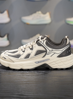 正品李宁CF溯林影男女户外徒步鞋2025秋季缓震回弹休闲鞋AHTV033