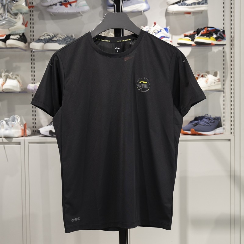 正品李宁男子短袖T恤2025夏季新款跑步速干透气圆领上衣ATSV083,运动服/休闲服装,运动T恤,淘宝优惠券,粉丝福利购,淘宝优惠卷