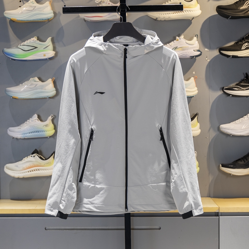 李宁运动风衣防风防泼水