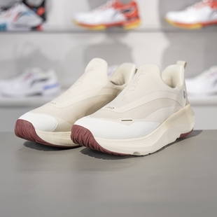 李宁休闲鞋 GO一脚蹬轻便防滑运动鞋 女子冬季 SOFT AGLU100 新款 正品