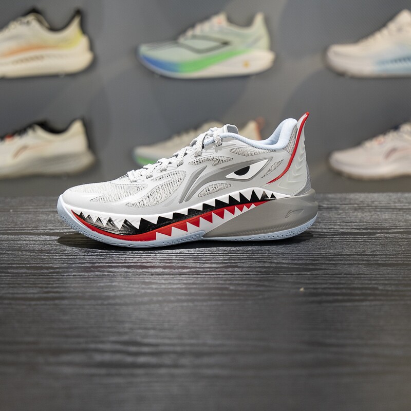 正品李宁儿童音速12篮球鞋2026男大童缓震耐磨实战运动鞋YKBW082